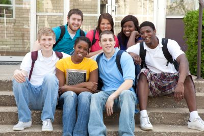 Multicultural College students, male and female